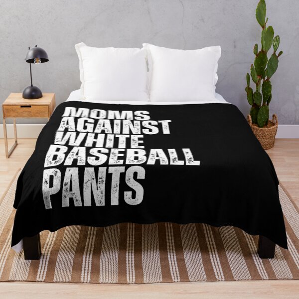 Item preview, Moms Against White Baseball Pants designed and sold by Dondonmart.