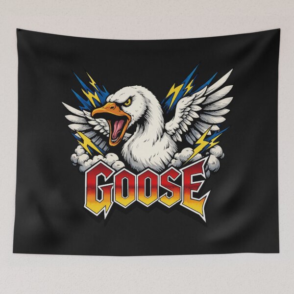 Item preview, Screaming Fowl Metal Music Fan Graphic designed and sold by Tsugraf Designs.