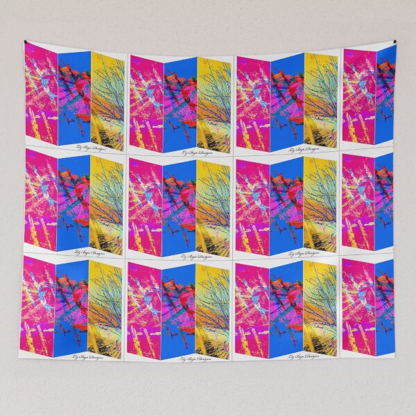 Item preview, Abstract Color Play designed and sold by Liz  Bajo Designs.