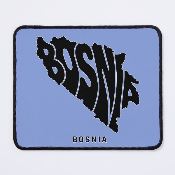 Item preview, Bosnia Map Typography Design, Bosnian Heritage Gift, Bosnia and Herzegovina Pride, Gift for Bosnians, Balkan Roots Art designed and sold by Travellerz.