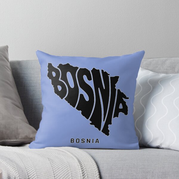 Item preview, Bosnia Map Typography Design, Bosnian Heritage Gift, Bosnia and Herzegovina Pride, Gift for Bosnians, Balkan Roots Art designed and sold by Travellerz.