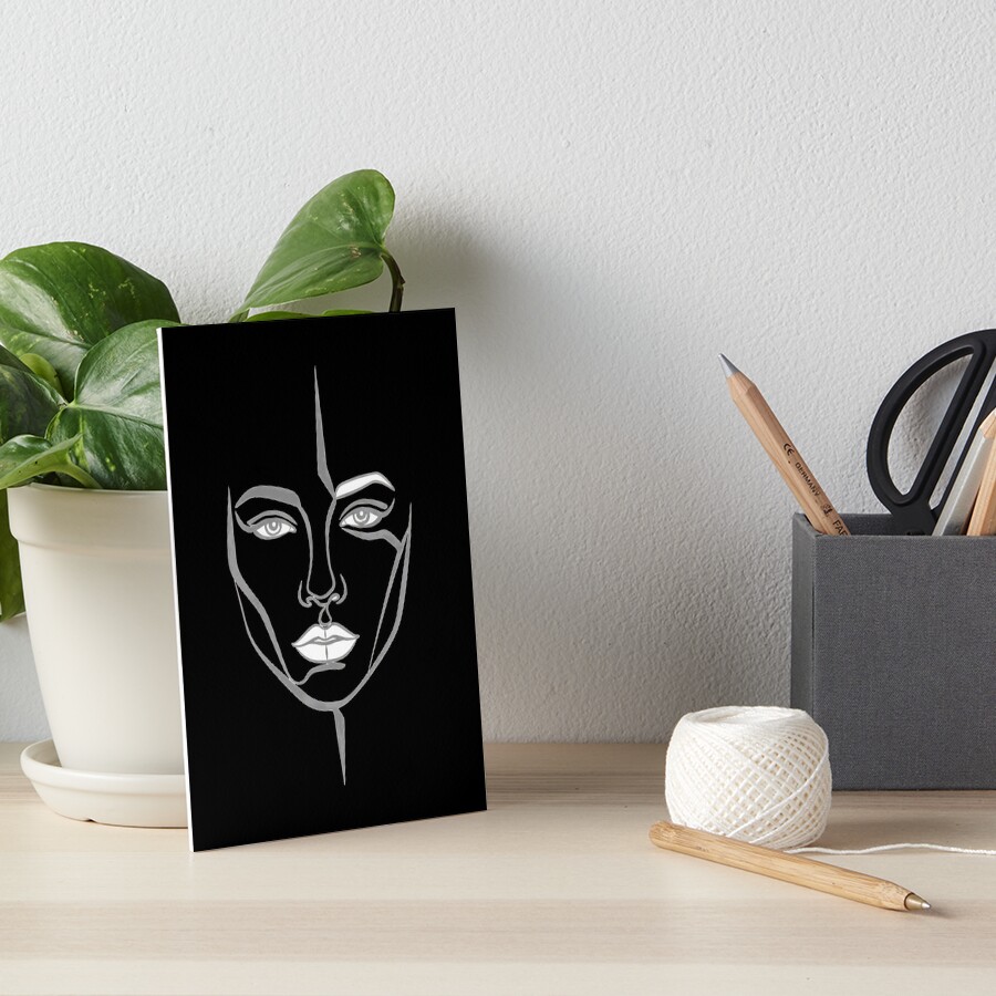 Item preview, Art Board Print designed and sold by UrbanPrts.