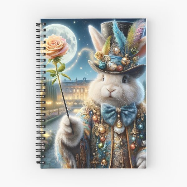 Item preview, Hare and the Midnight Rose designed and sold by ki-mer-a.