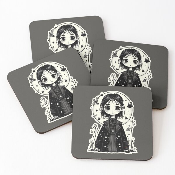 Item preview, Moonlit Starry Goth Girl designed and sold by CAutumnTrapp.