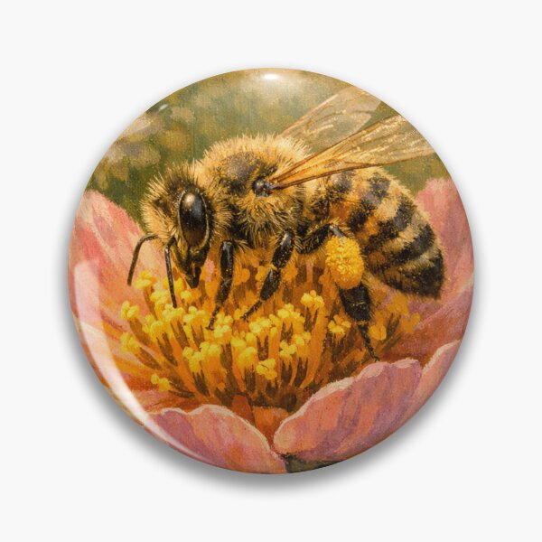Item preview, Bee on Pink Flower designed and sold by JonelleTshirts.