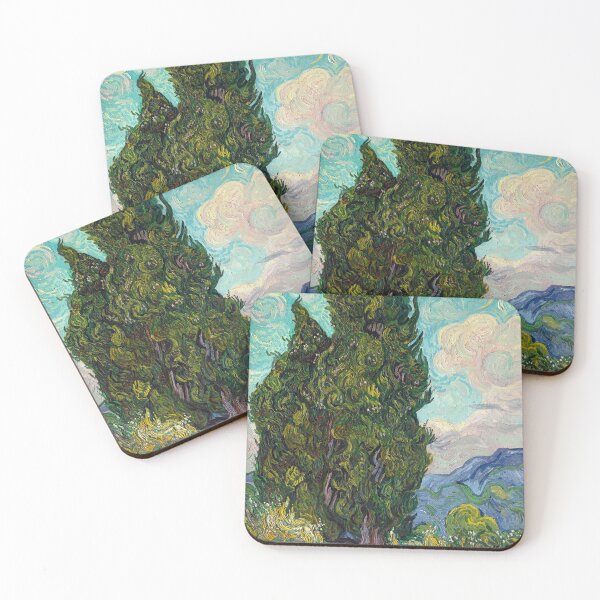 Item preview, Cypresses by Vincent van Gogh designed and sold by Glimmersmith.