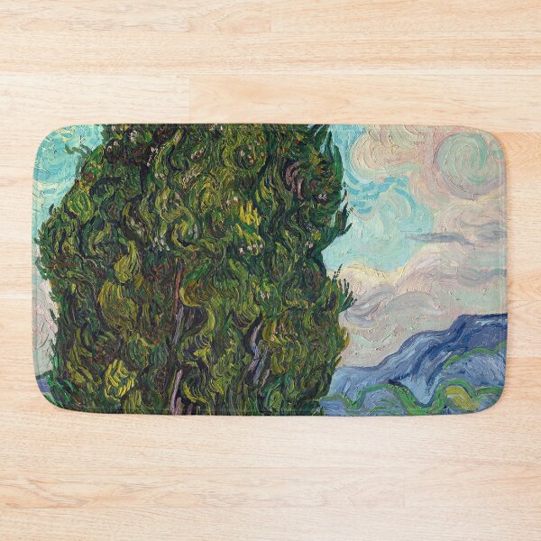 Item preview, Cypresses by Vincent van Gogh designed and sold by Glimmersmith.