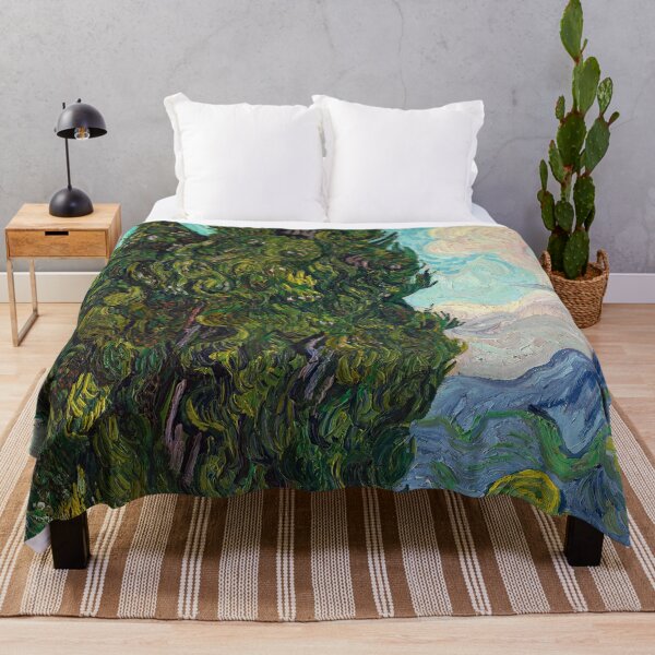 Item preview, Cypresses by Vincent van Gogh designed and sold by Glimmersmith.