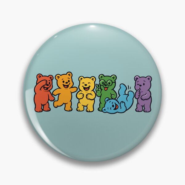 Item preview, Silly Rainbow Bears designed and sold by Ghost on Toast.