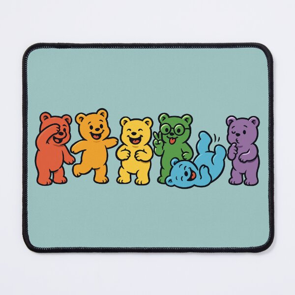 Item preview, Silly Rainbow Bears designed and sold by Ghost on Toast.