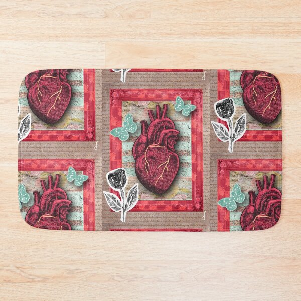Item preview, Transformed Heart: A Teal Butterfly Digital Collage designed and sold by artbydonyale.