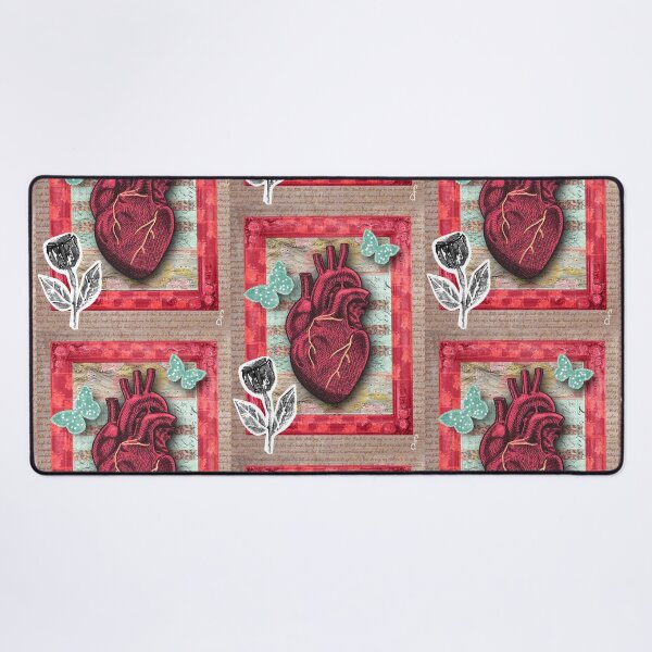 Item preview, Transformed Heart: A Teal Butterfly Digital Collage designed and sold by artbydonyale.