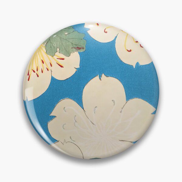Item preview, Dogwood Blossoms on Blue designed and sold by Craphe.