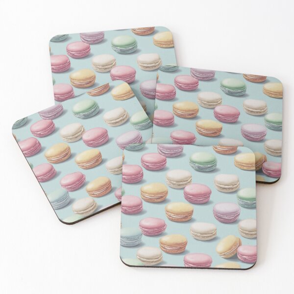 Item preview, Pastel Macaron French Dessert Lover Sweet Treat designed and sold by NicolasGlowArt.
