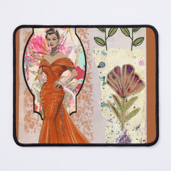 Item preview, The Lady in the Tangerine Gown designed and sold by artbydonyale.