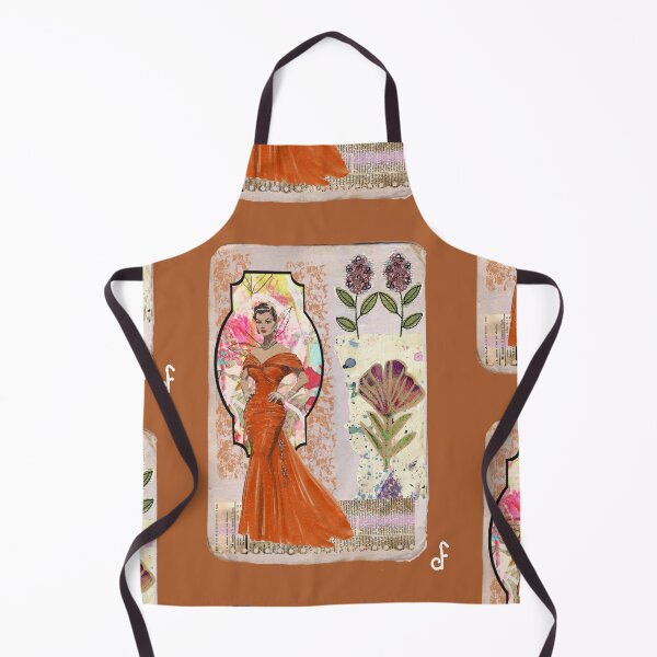 Item preview, The Lady in the Tangerine Gown designed and sold by artbydonyale.