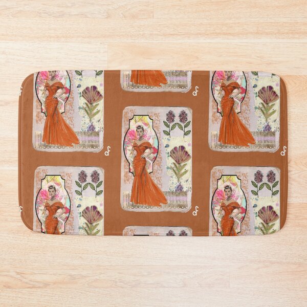 Item preview, The Lady in the Tangerine Gown designed and sold by artbydonyale.