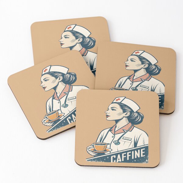 Item preview, Funny Nurse On Caffeine Design, Trendy Print, Birt designed and sold by amrani20.