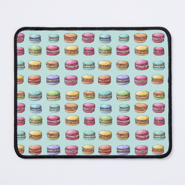 Item preview, Colorful Watercolor Macarons French Pastry Pattern designed and sold by NicolasGlowArt.