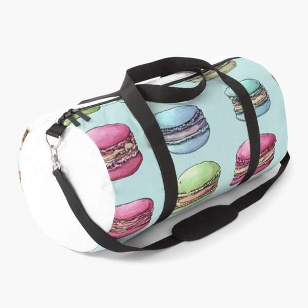 Item preview, Colorful Watercolor Macarons French Pastry Pattern designed and sold by NicolasGlowArt.