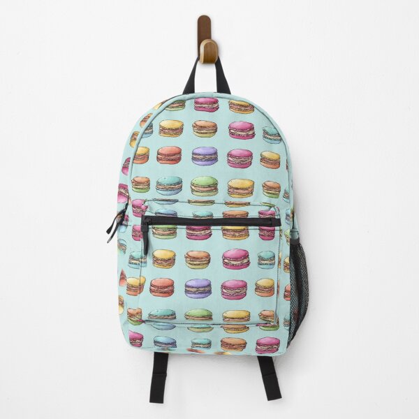 Item preview, Colorful Watercolor Macarons French Pastry Pattern designed and sold by NicolasGlowArt.