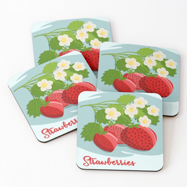 Item preview, Strawberries designed and sold by Stories, Systems & Other Stuff.