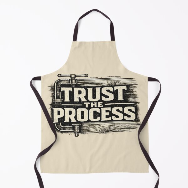 Item preview, Trust The Process Vintage Woodworking Design | Motivational Carpenter Quote designed and sold by rigelcreation.
