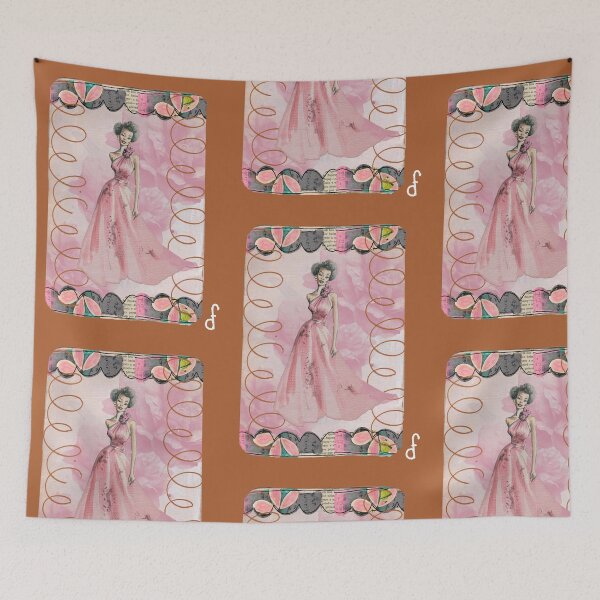 Item preview, The Lady in the Rose Gown designed and sold by artbydonyale.