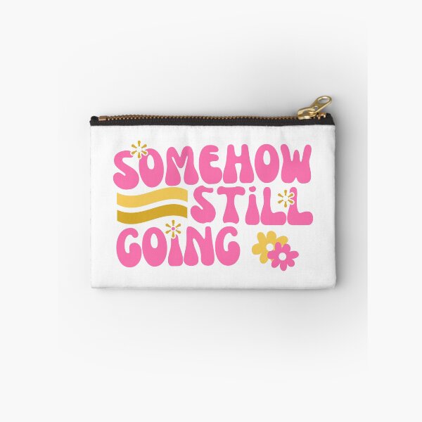 Item preview, Somehow Still Going Funny Burnout Retro Floral Design designed and sold by LAJdesigns.
