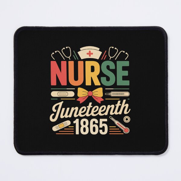 Item preview, Juneteenth Nurse Nursing Stethoscope Black History Month designed and sold by BlassmausArt.