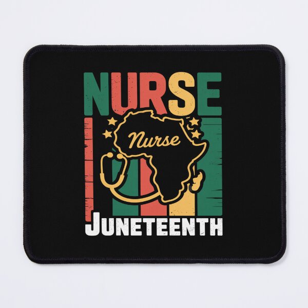 Item preview, Juneteenth Nurse Melanin Nursing Stethoscope Black History 2026 designed and sold by BlassmausArt.