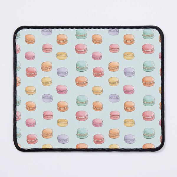 Item preview, Cute Macaron Pastel Pattern French Dessert Foodie designed and sold by NicolasGlowArt.