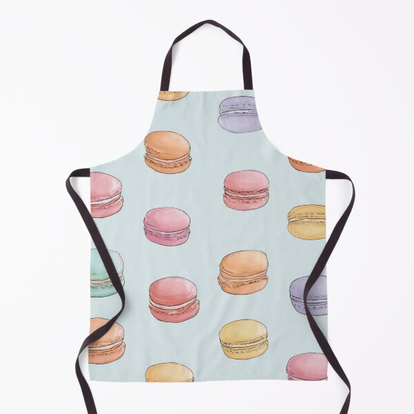 Item preview, Cute Macaron Pastel Pattern French Dessert Foodie designed and sold by NicolasGlowArt.