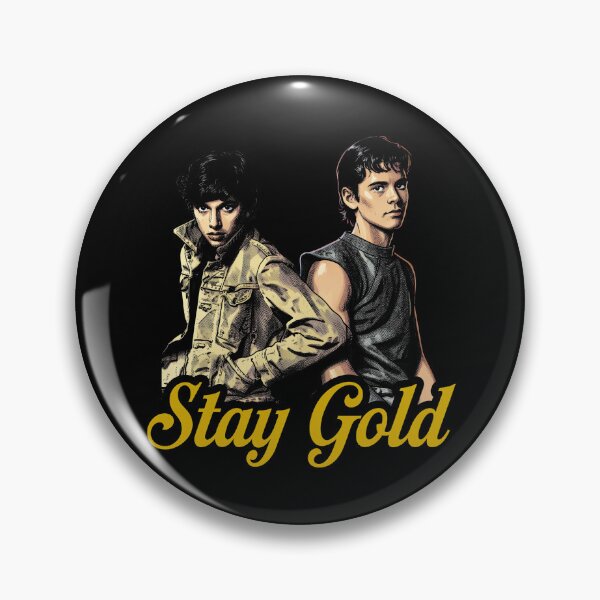 Item preview, Stay Gold Johnny and Ponyboy - The Outsiders designed and sold by ourkid.