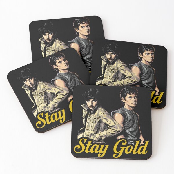 Item preview, Stay Gold Johnny and Ponyboy - The Outsiders designed and sold by ourkid.