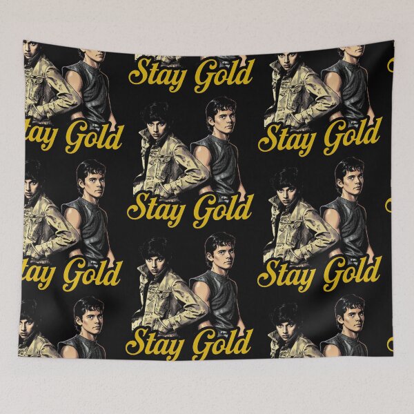 Item preview, Stay Gold Johnny and Ponyboy - The Outsiders designed and sold by ourkid.