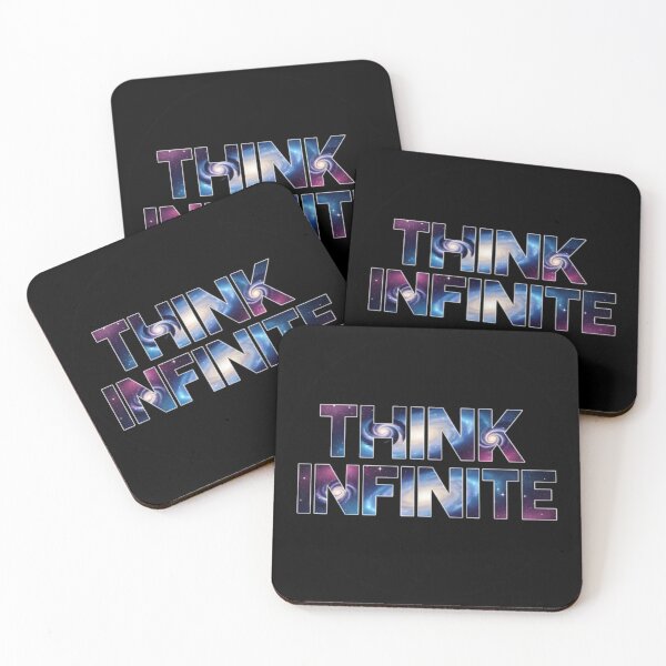 Item preview, Think Infinite Galaxy Typography – Space Mindset Cosmic Design designed and sold by Altair_.