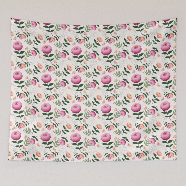 Item preview, Garden of Hope - Vintage Garden Floral Series  designed and sold by Pink Studio Art.