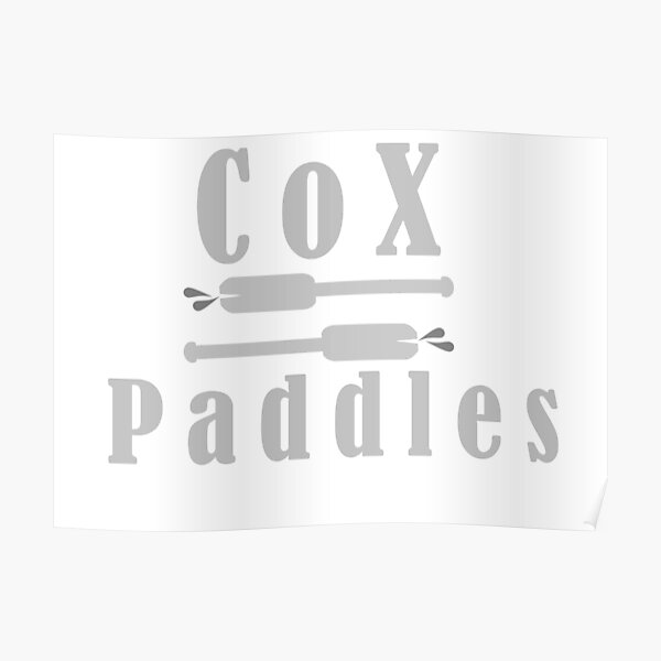 Cox Paddles Poster