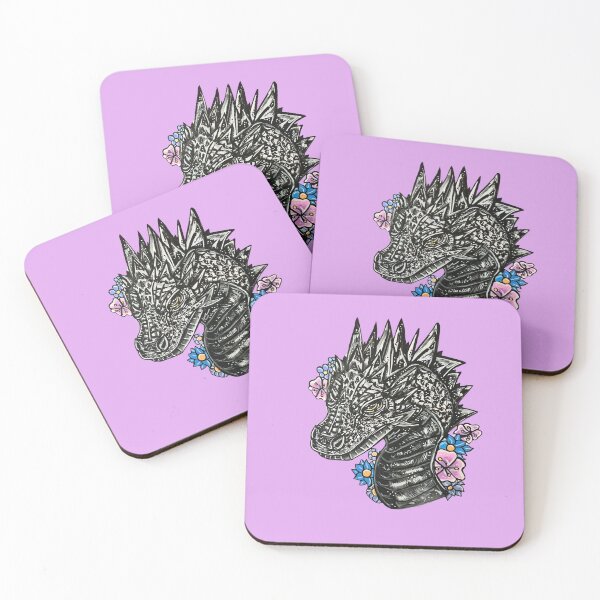 Item preview, Black and White Dragon Beauty designed and sold by Ruby Tiger Creations.