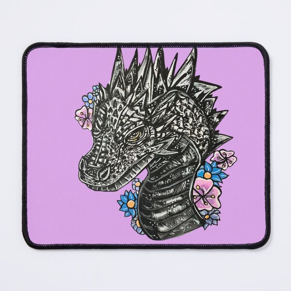 Item preview, Black and White Dragon Beauty designed and sold by Ruby Tiger Creations.