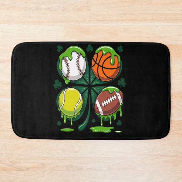 Item preview, Lucky St. Patrick's Day Shamrock Football designed and sold by BlassmausArt.