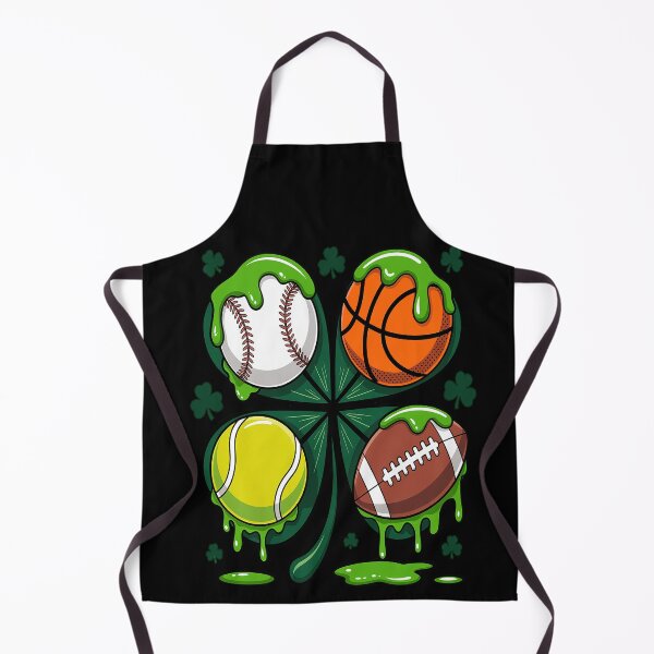 Item preview, Lucky St. Patrick's Day Shamrock Football designed and sold by BlassmausArt.