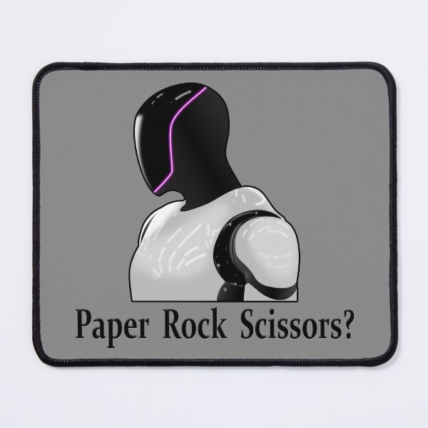 Item preview, Tesla Optimus Bot- paper rock scissors - pink - Kim Kardashian designed and sold by Fan Art Station .