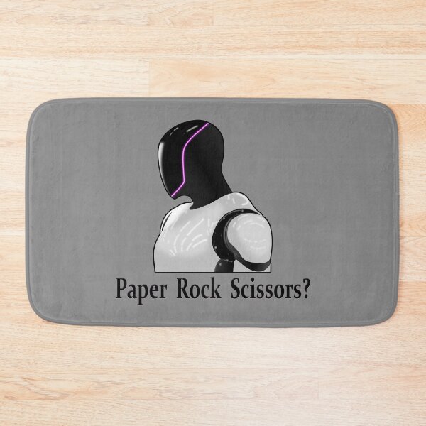 Item preview, Tesla Optimus Bot- paper rock scissors - pink - Kim Kardashian designed and sold by Fan Art Station .