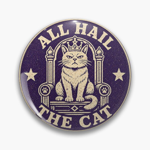 Item preview, All Hail The Cat designed and sold by EastEndTownie.