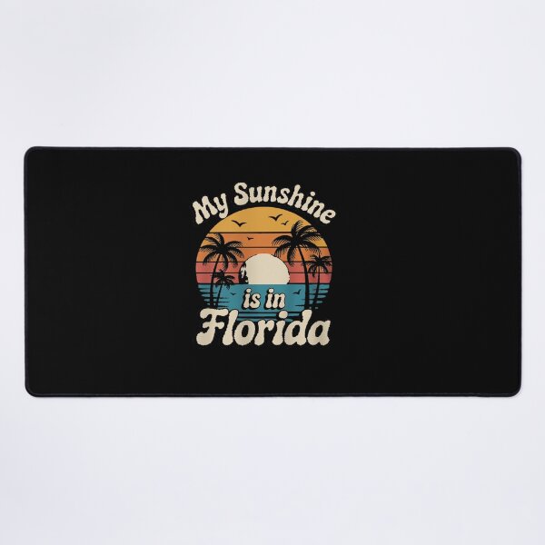 Item preview, My Sunshine is in Florida Retro Sunset Palm Trees designed and sold by BlassmausArt.