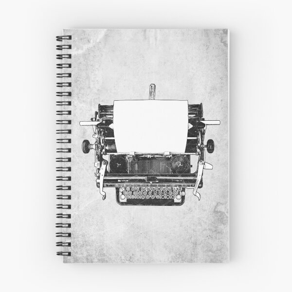 Item preview, Vintage Typewriter Overhead Dark Writer Art designed and sold by Ghoul Enterprises.