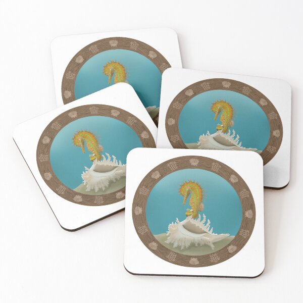Item preview, Seahorse and Murex designed and sold by PeacePictured.