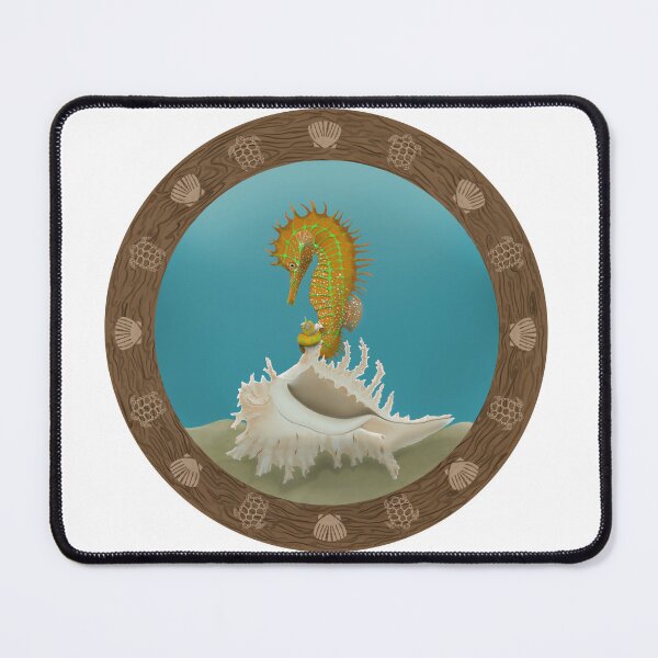 Item preview, Seahorse and Murex designed and sold by PeacePictured.